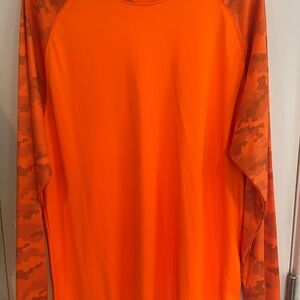 PARAGON Vibrant Blaze Hunter Orange Activewear Top